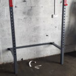 Foldable squat rack
